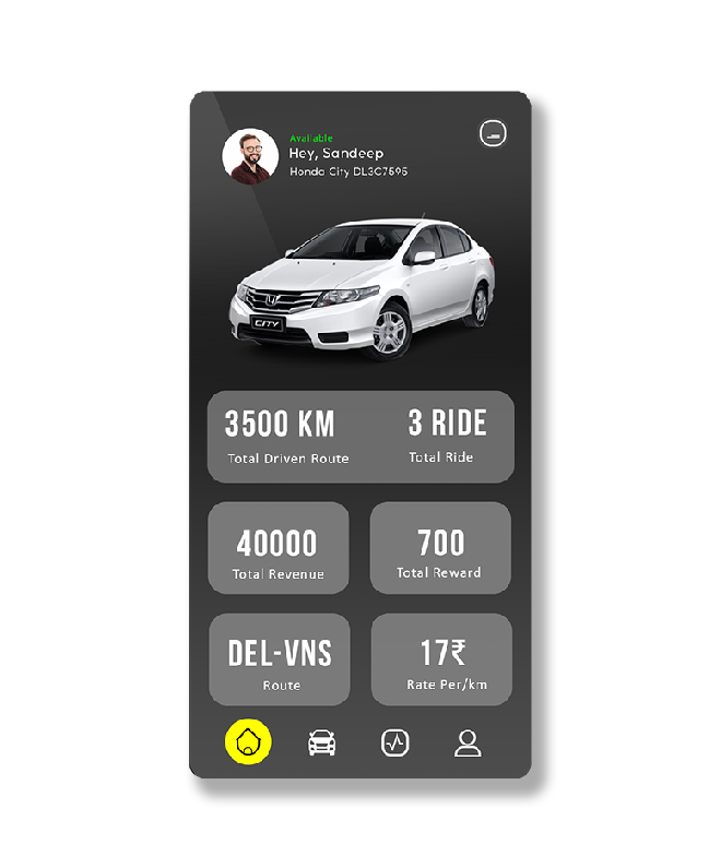 Cab App development