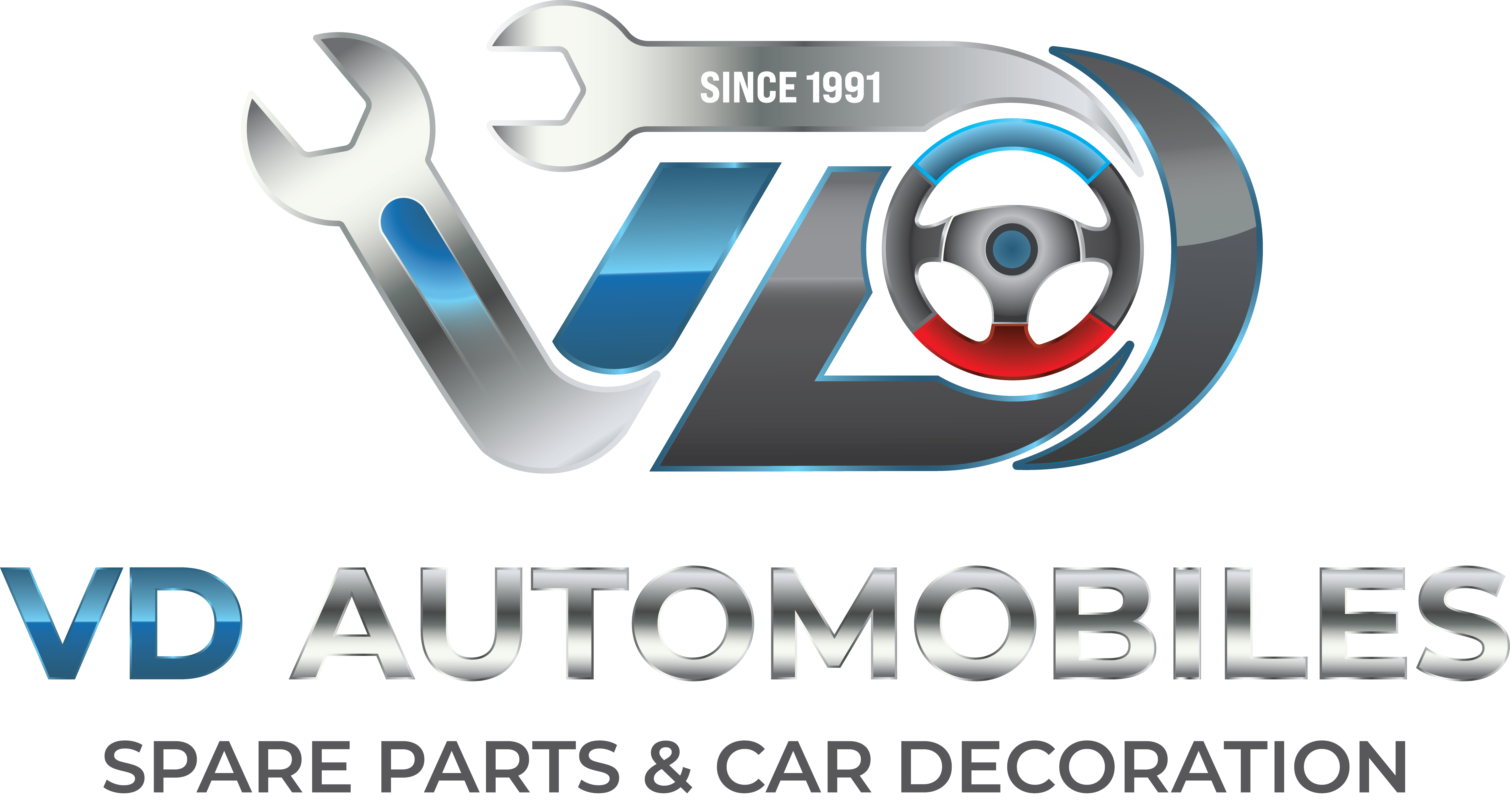 Modern Automotive Logo Design for VD Automobiles