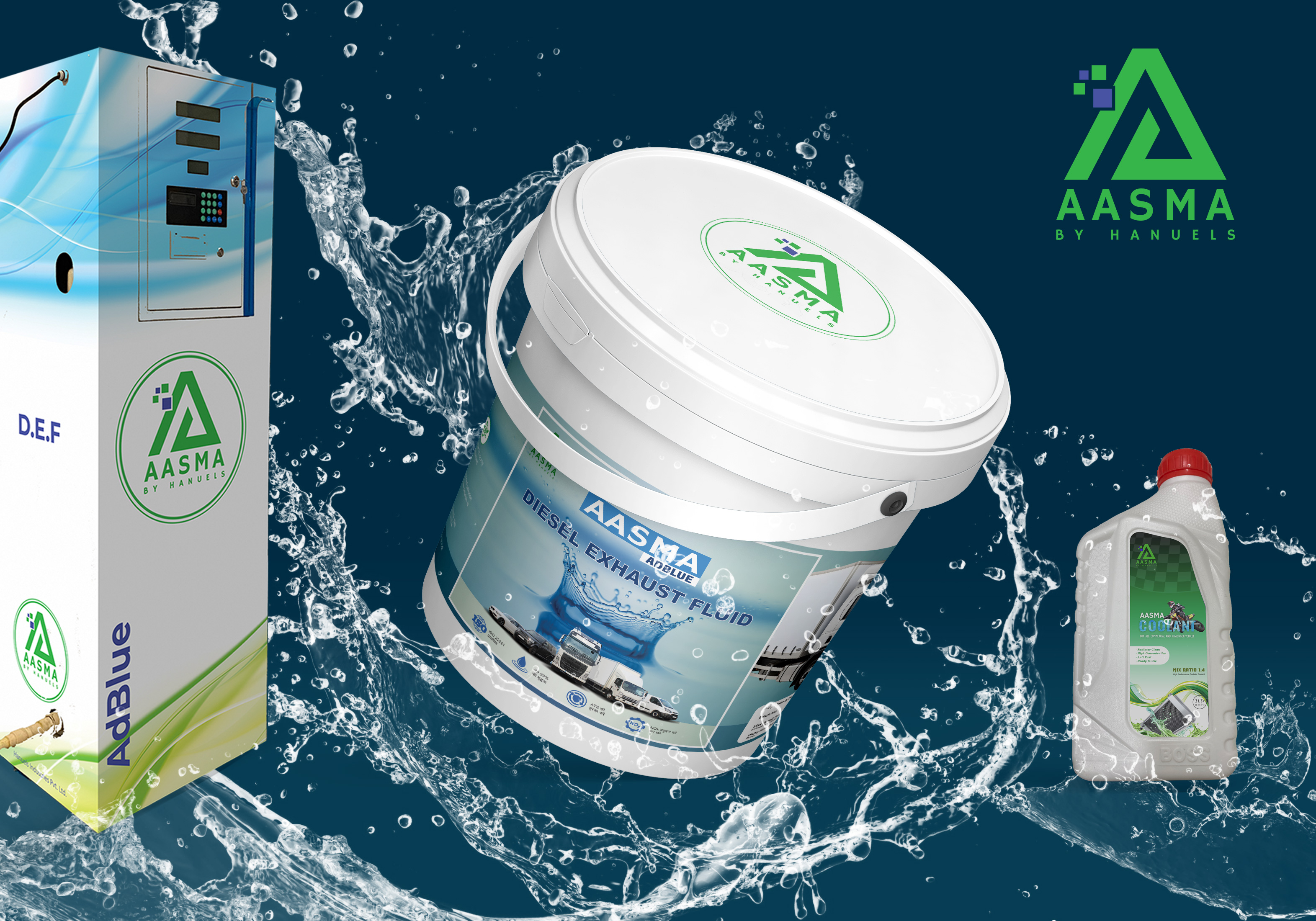 Packaging Design & Industrial Brand Identity for Aasma by Hanuels