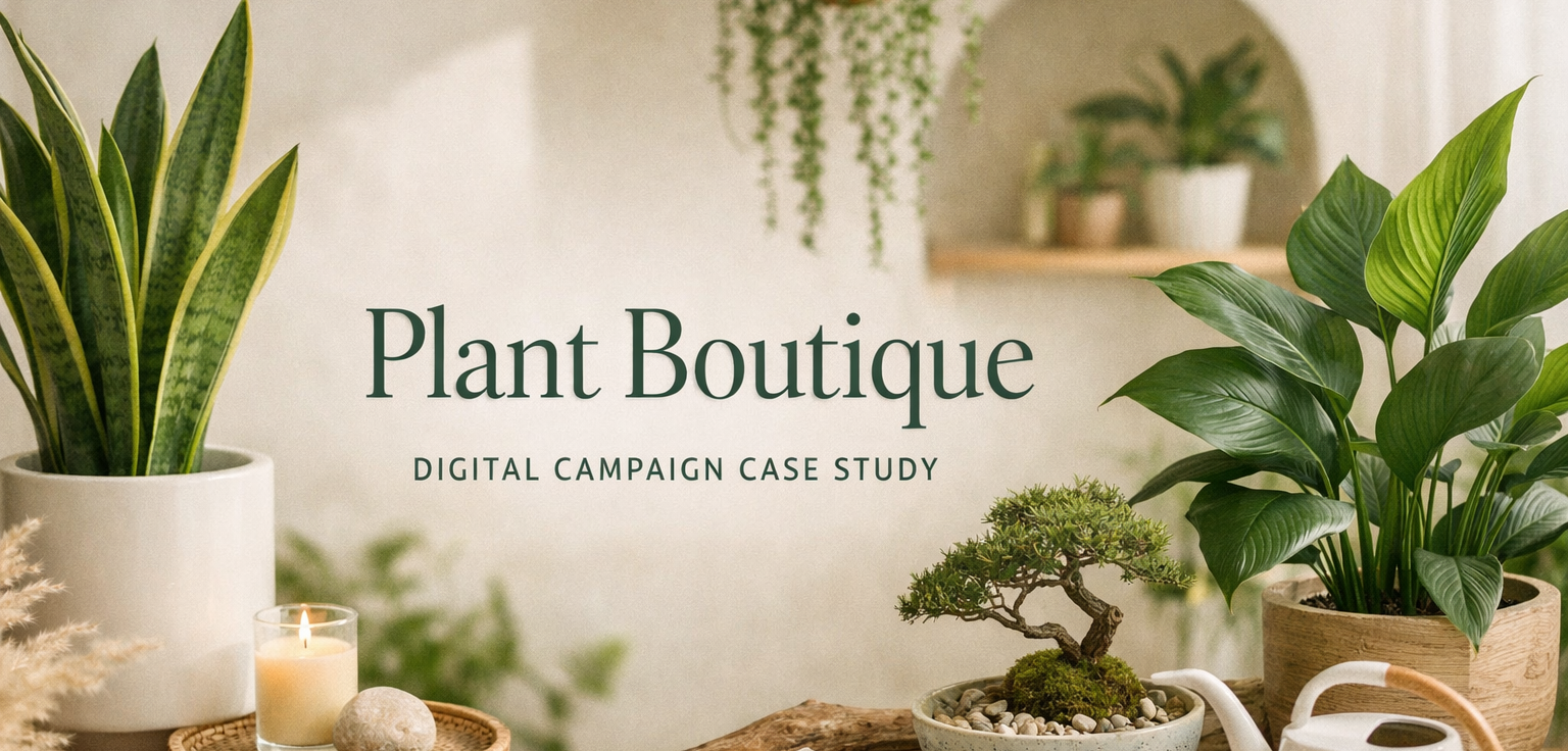 Promotional Video Design for Planterie – Modern Plant Boutique