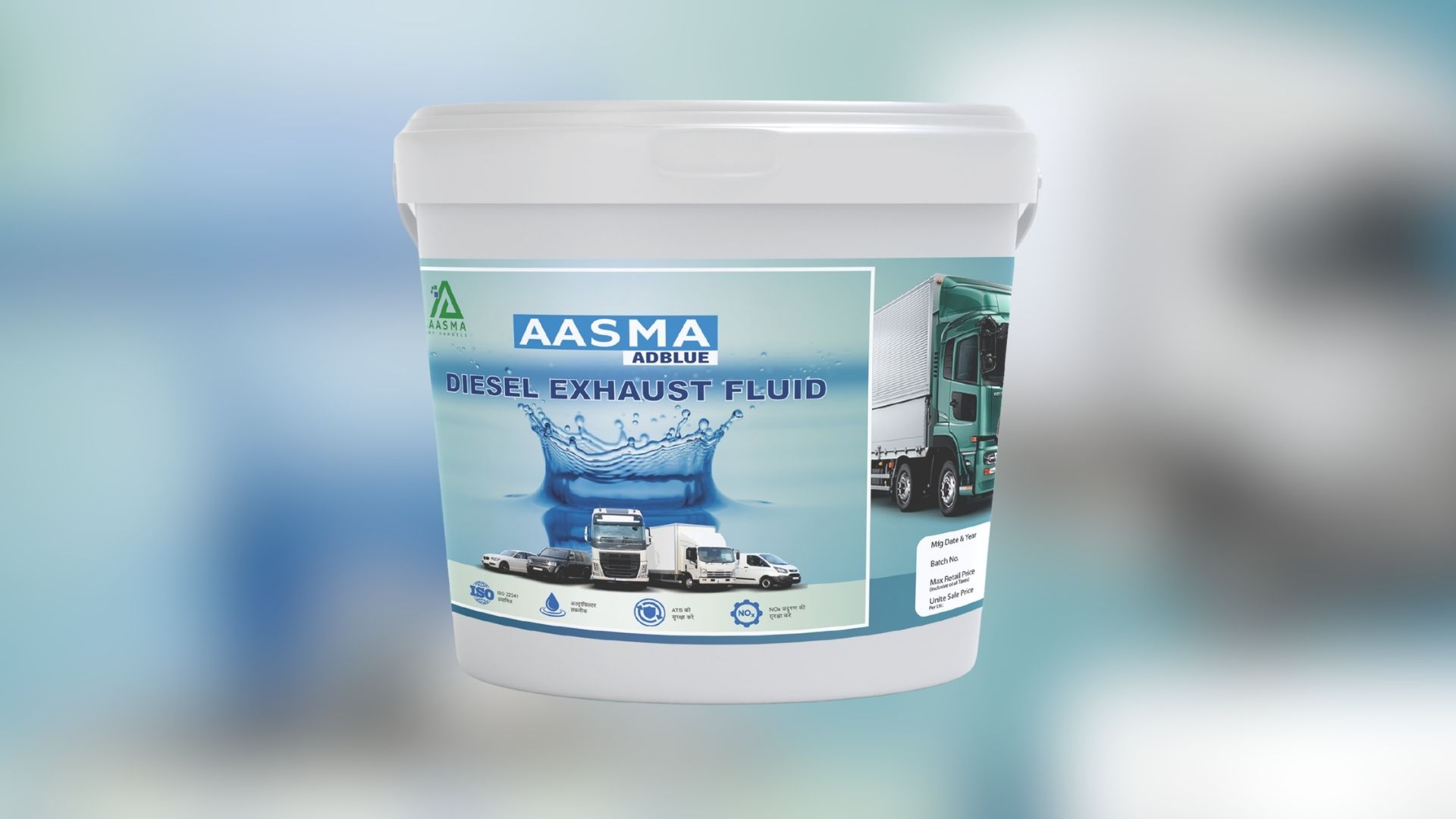 Product Label Design for Diesel Exhaust Fluid by Hanuels