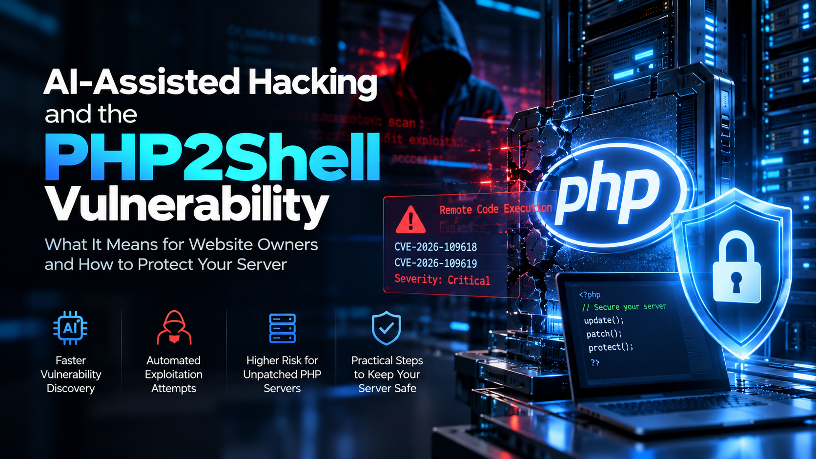 AI-Assisted Hacking and PHP2Shell: Server Security Guide