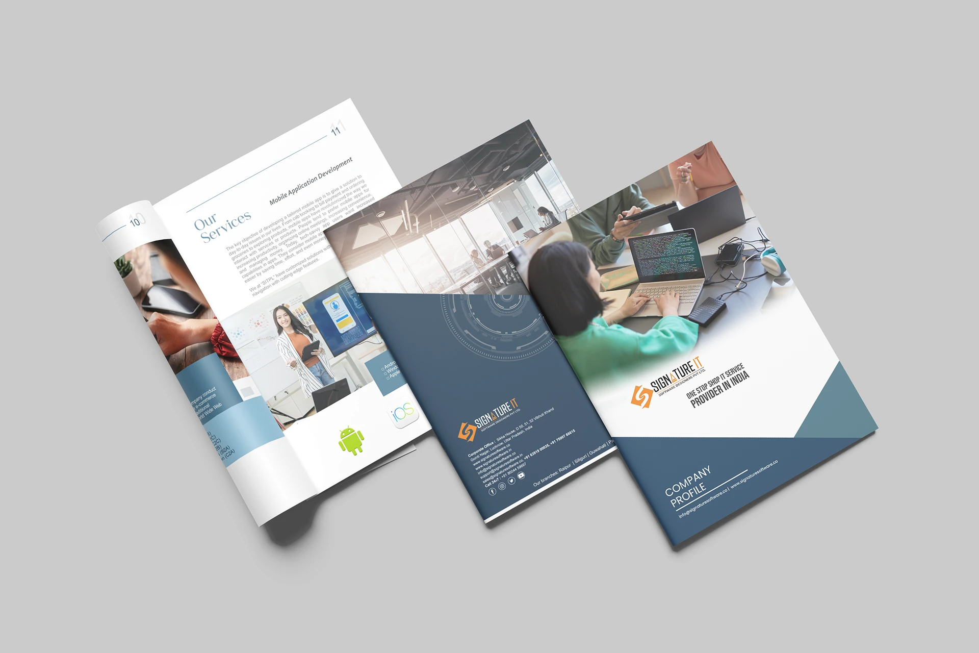 IT Company Profile Design