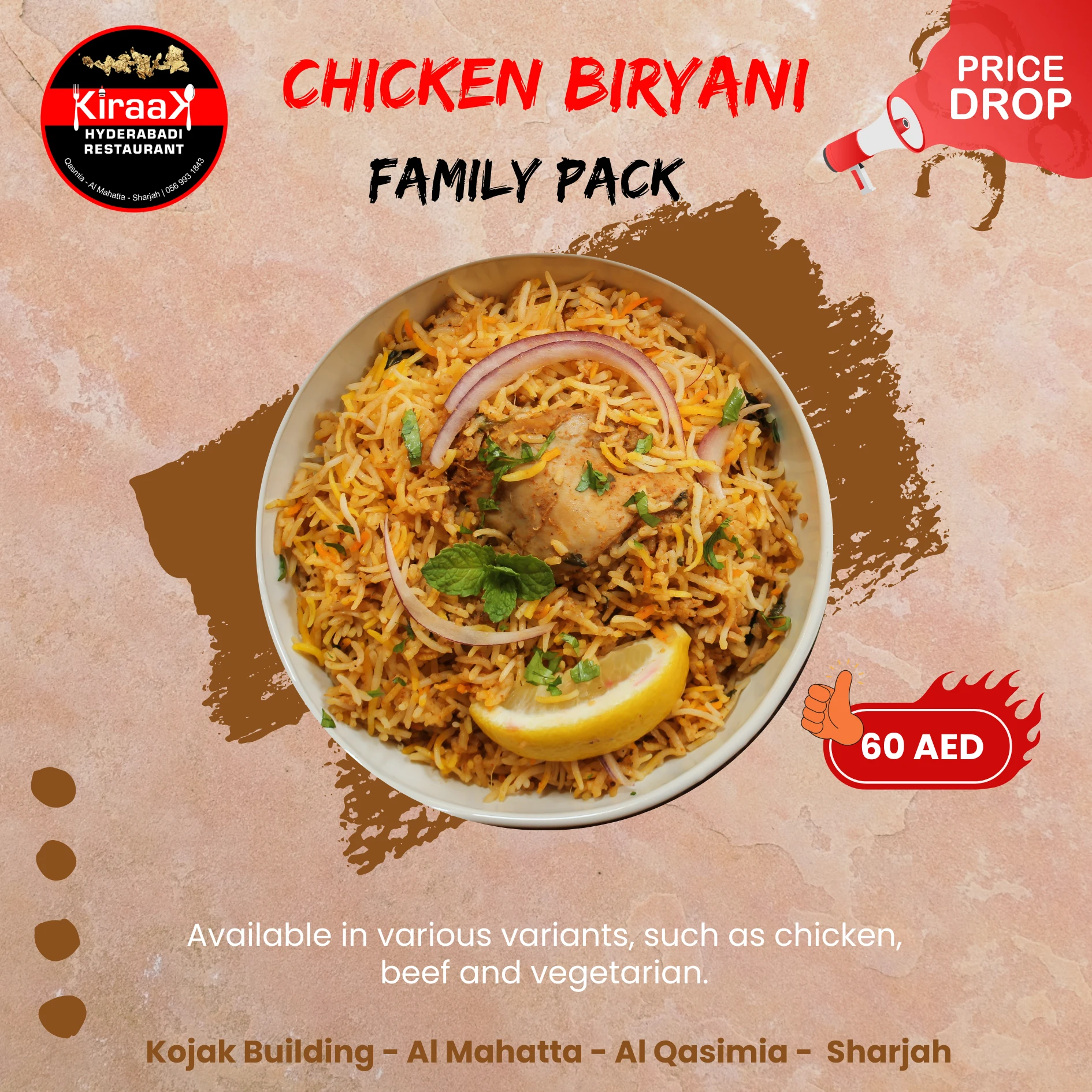 Kiraak Hyderabadi Restaurant, Dubai